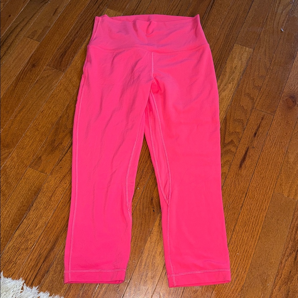 Lululemon Pink Capri Align Leggings